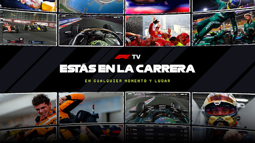 Captura de pantalla de F1 TV