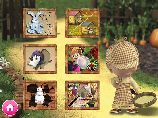 Captura de pantalla de Masha y el Oso Juego Educativo