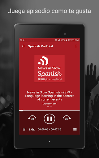 Captura de pantalla de Podcast Radio Música- Castbox