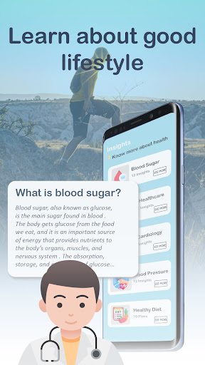 Captura de pantalla de Dr. Blood Pressure: Diabetes