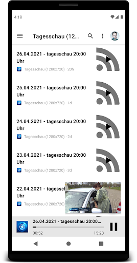 Captura de pantalla de Nextcloud News