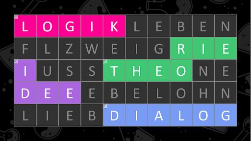 Wortsuche: FillWords Offline Screenshot