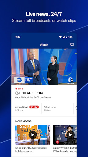 Captura de pantalla de 6abc Philadelphia