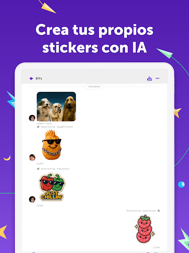 Kinzoo: Fun All-Ages Messenger screenshot