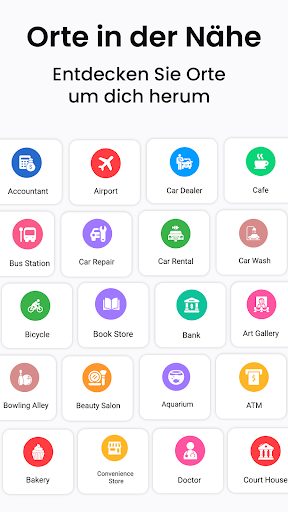 Sprachnavigation: Routenplaner Screenshot