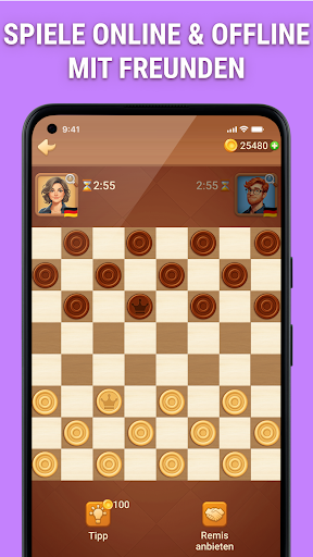 Dame - 2 spieler Screenshot