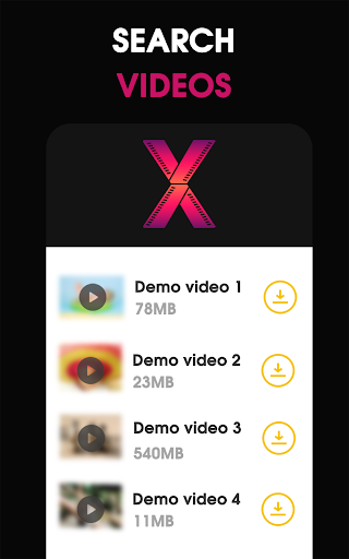 Captura de pantalla de X Sexy Video Downloader