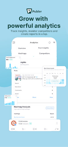 Captura de pantalla de Publer: Social Media Tools