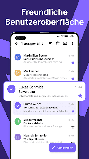 E-Mail Lite – Smart Mail Screenshot