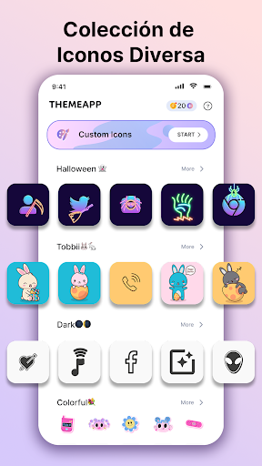 Captura de pantalla de Temas: Wallpaper, Widgets