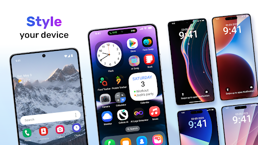 Theme Launcher and Lock Screen screenshot