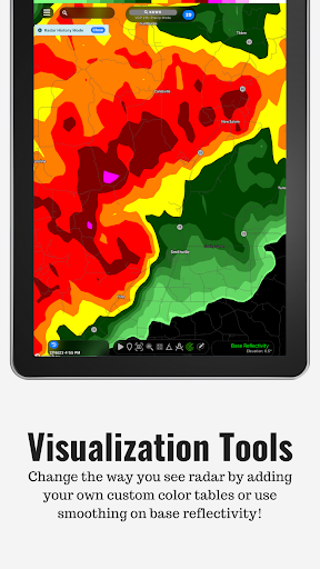 RadarOmega: Doppler Radar App screenshot