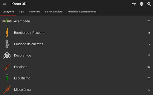 Captura de pantalla de Nudos 3D ( Knots 3D )