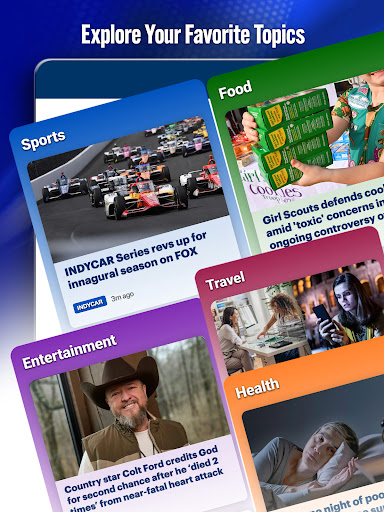 Captura de pantalla de FOX News - Daily Breaking News