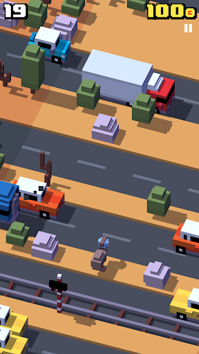 Captura de pantalla de Crossy Road