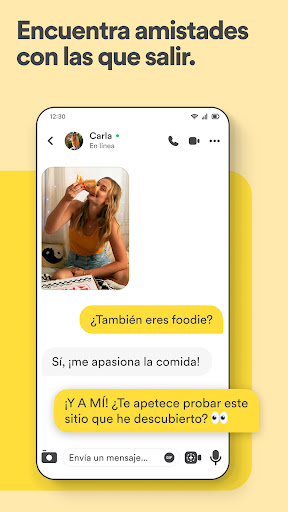 Captura de pantalla de Bumble For Friends: Haz Amigos