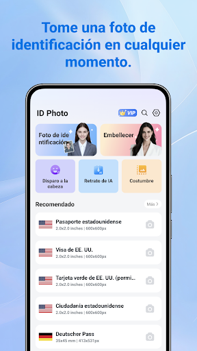 Captura de pantalla de ID Photo - Easy ID Maker
