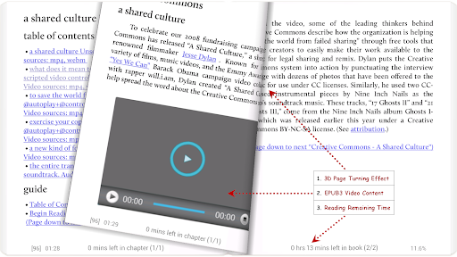 Captura de pantalla de Moon+ Reader