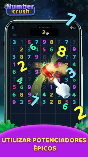 Captura de pantalla de Number Crush: Match Ten Puzzle