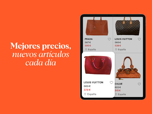 Captura de pantalla de Vestiaire Co Moda Segunda Mano