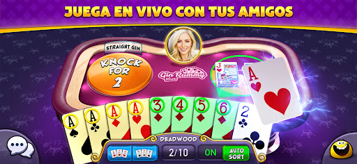 Captura de pantalla de Gin Rummy Plus