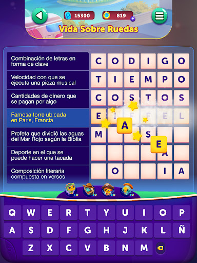 Captura de pantalla de CodyCross: Crucigramas Español