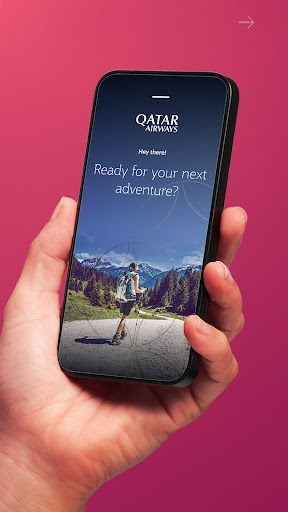 Captura de pantalla de Qatar Airways
