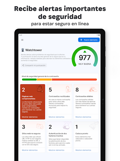 Captura de pantalla de 1Password: Password Manager