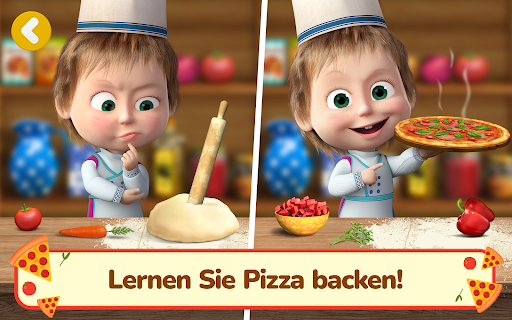Mascha und der Bär: Pizzeria! Screenshot
