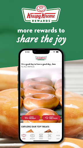 Captura de pantalla de Krispy Kreme