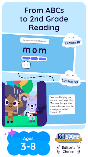 Learn to Read: Reading.com screenshot