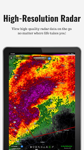 RadarOmega: Doppler Radar App screenshot