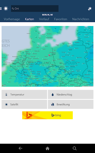 MSN Wetter Screenshot