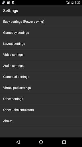 Captura de pantalla de John GBC