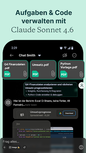 Chat Smith: KI Chatbot & Agent Screenshot