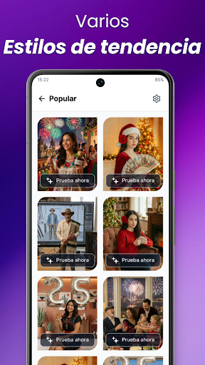 Captura de pantalla de GoraAI:Photo Video Maker Music