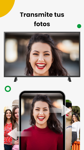 Captura de pantalla de Transmitir teléfono a TV