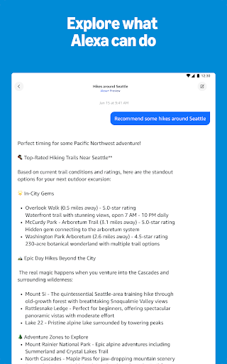 Amazon Alexa screenshot