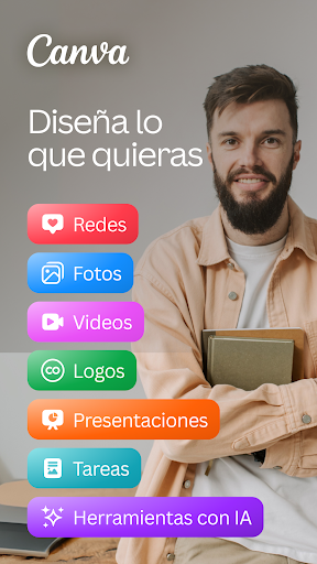 Captura de pantalla de Canva: Editor de Video y Fotos