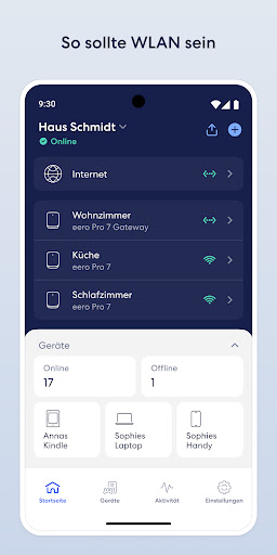 eero-Heim-WLAN-System Screenshot