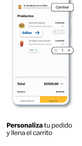Captura de pantalla de McDonald's: Ofertas y Delivery