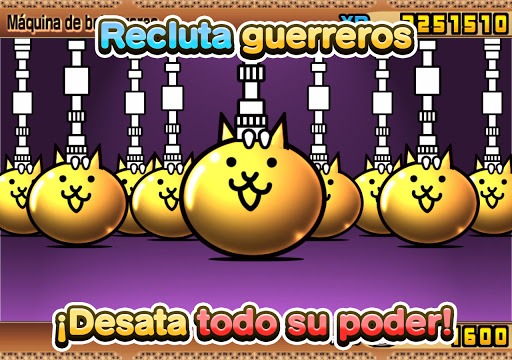 Captura de pantalla de The Battle Cats