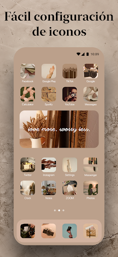 Captura de pantalla de Themify・Iconos, Temas, Widgets
