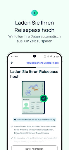 iVisa: Online-Reisevisa Screenshot