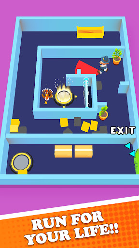 Captura de pantalla de Turkey Escape: Farm Breakout!