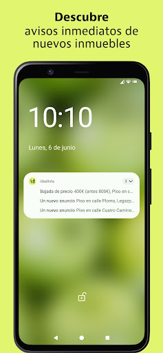 Captura de pantalla de idealista