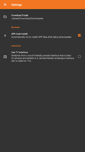 Captura de pantalla de Downloader by AFTVnews