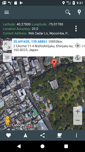 My Location - Track GPS & Maps screenshot