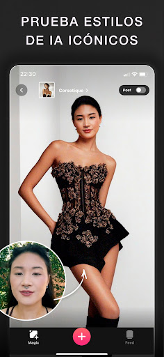Captura de pantalla de Glam IA: Edita Fotos y Videos