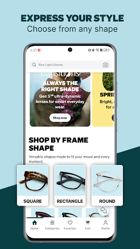 Captura de pantalla de Zenni | Try On & Buy Glasses